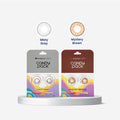Aquacolor Zero Power Daily Disposable Combo misty gray & mystery brown