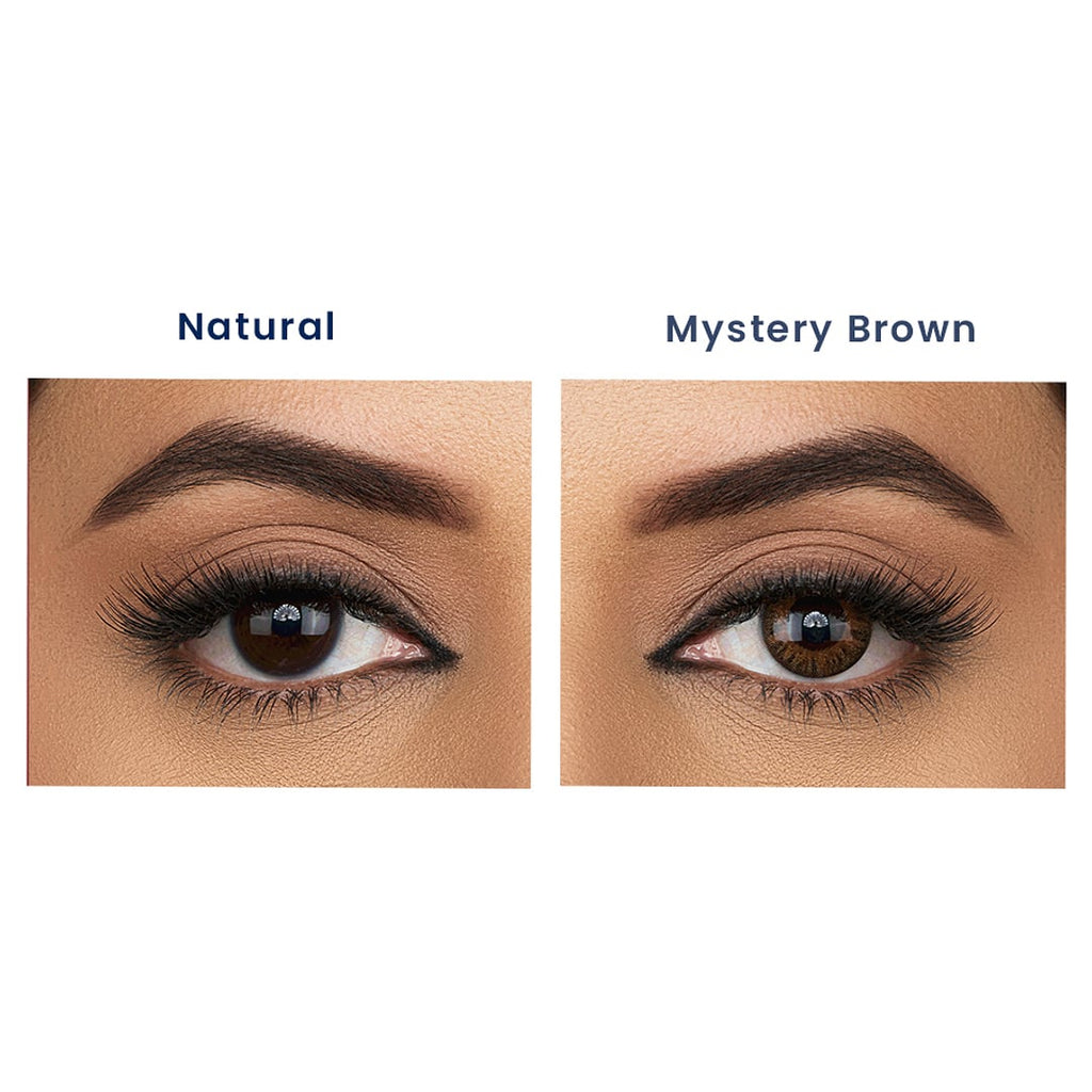 Aquacolor Zero Power Daily Disposable Combo mystery brown & envy green