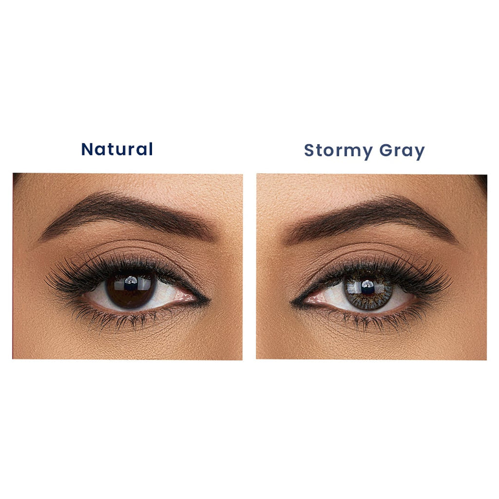 Aquacolor Zero Power Daily Disposable Combo spicy & stormy gray