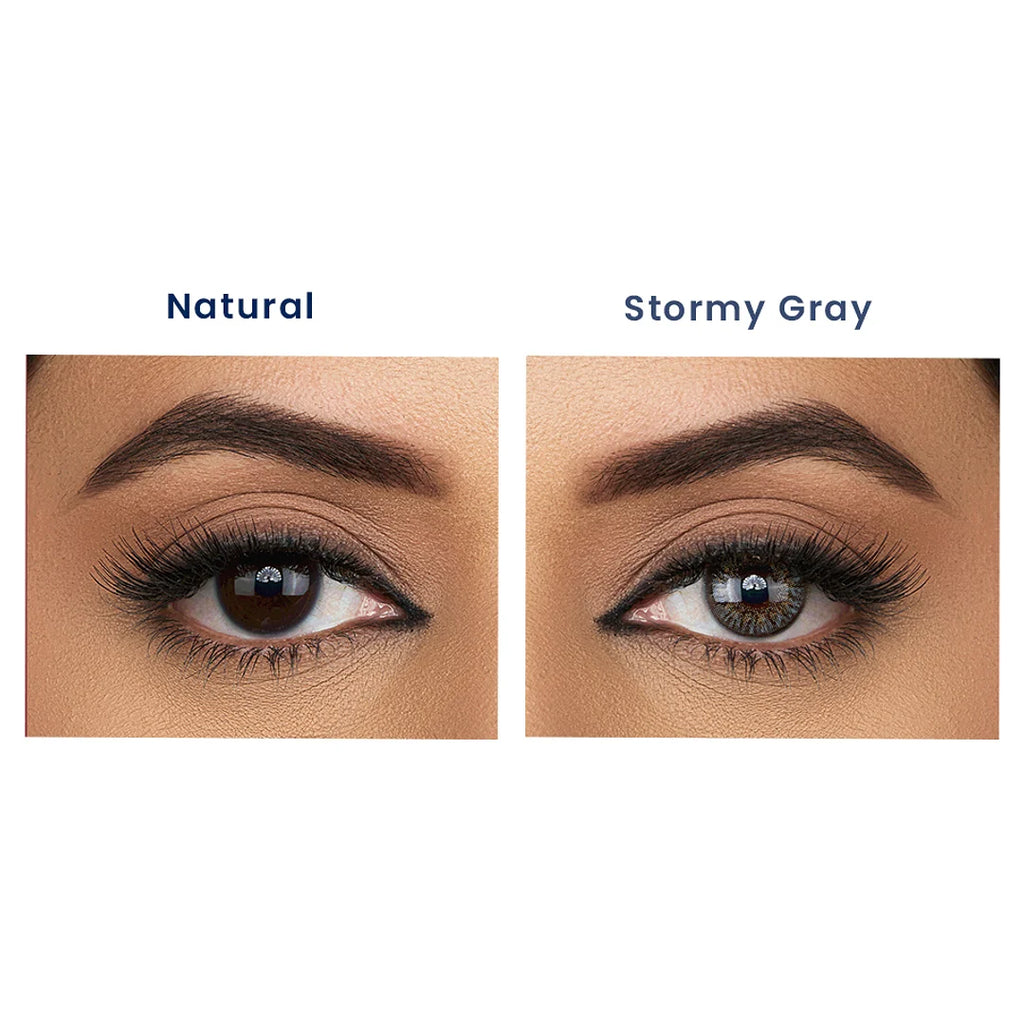 Aquacolor Zero Power Daily Disposable Combo misty gray ,stormy gray & spicy gray
