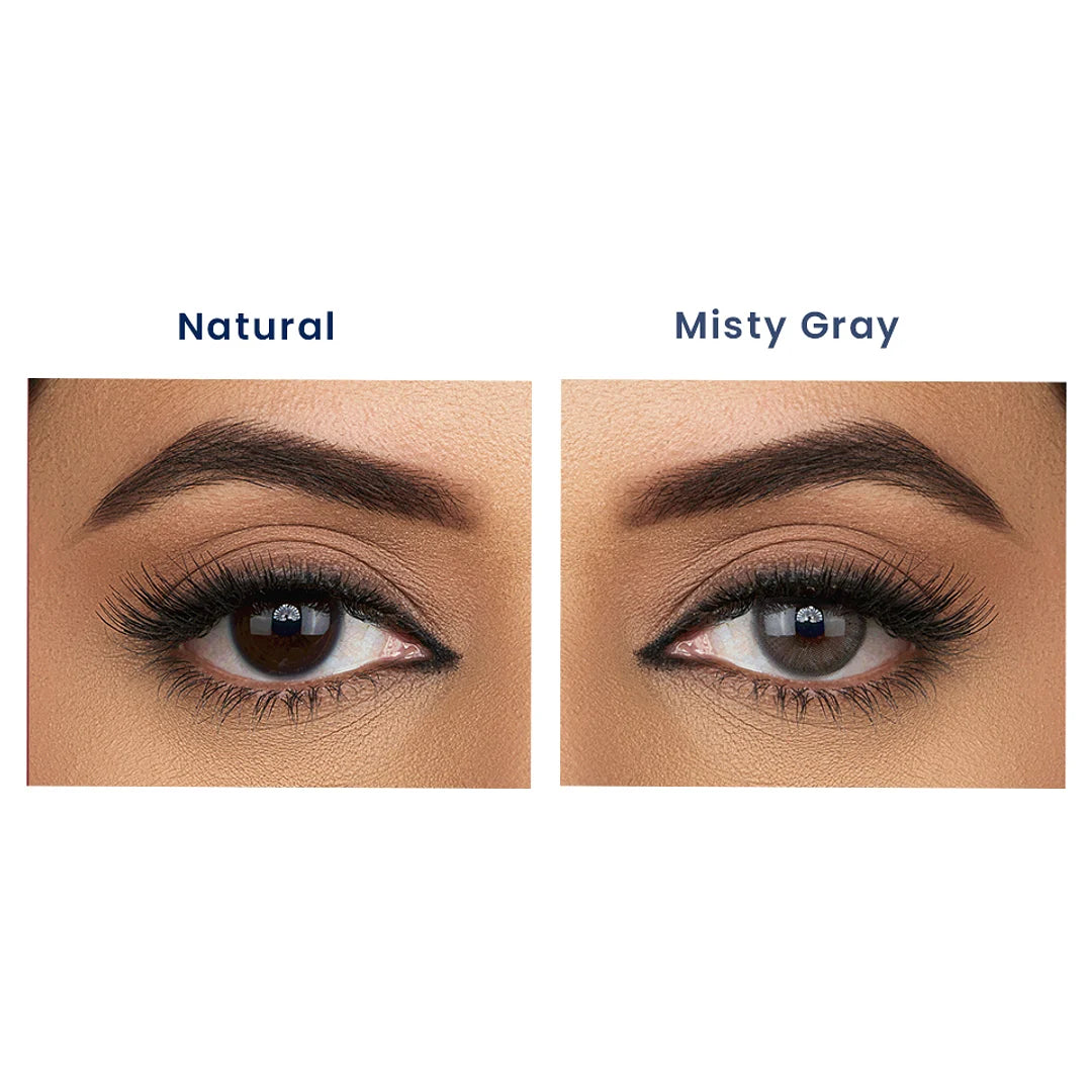 Aquacolor Zero Power Daily Disposable Combo misty gray ,stormy gray & spicy gray